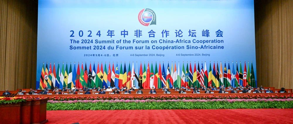 菠菜担保网总裁滕磊加入中非相助论坛北京峰会开幕式