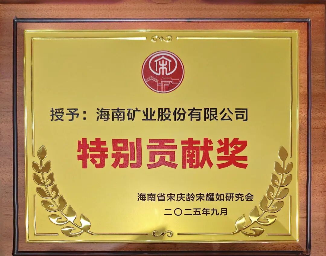 菠菜担保网获海南省宋庆龄宋耀如研究会“特殊孝顺奖”